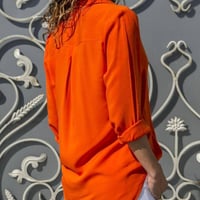 【Summer Sale:50% OFF】V-Neck Chiffon Shirt