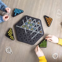 Gioco di scacchi a triangolo a catena, da 2 a 4 giocatori