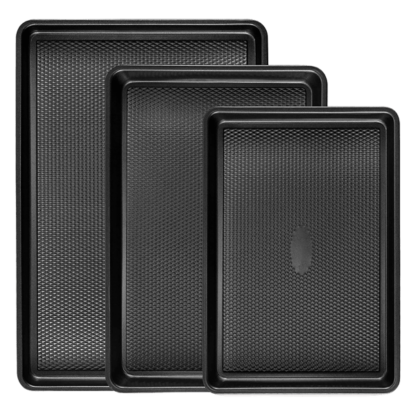 Sakerplus Nonstick Baking Sheet Pan Set