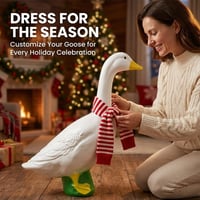 Charming Porch Goose Statue