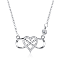 Collier Doux Amour Strass