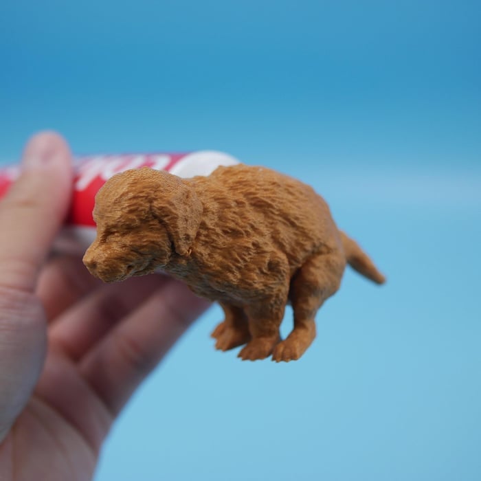 Lustiger Hund-Zahnpastadeckel in Kack-Form