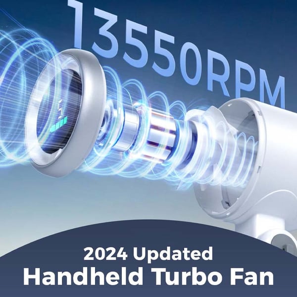 New Hand Folding High-Speed Turbine Fan