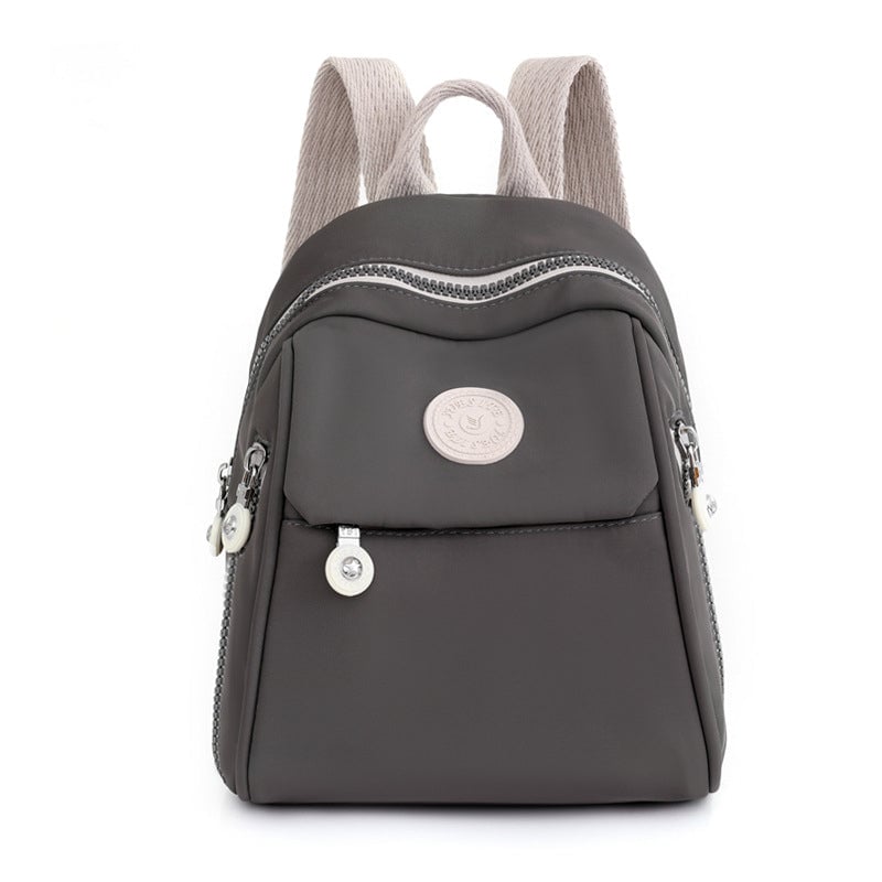 Lässiger wasserdichter Nylonrucksack mit großer Kapazität