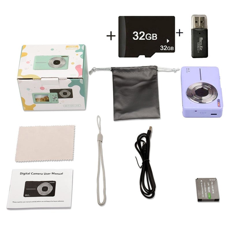 DC403-Kamera (32-GB-Speicherkarte + Kartenleser)