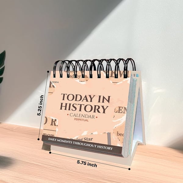 Today in History Perpetual Calendar