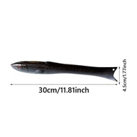 Fish-shaped telescopic rod