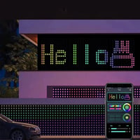 Color Waves LED-Lichtvorhänge mit Musiksynchronisation