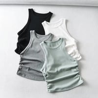 Summer Slim-Fit Ribbed Tank