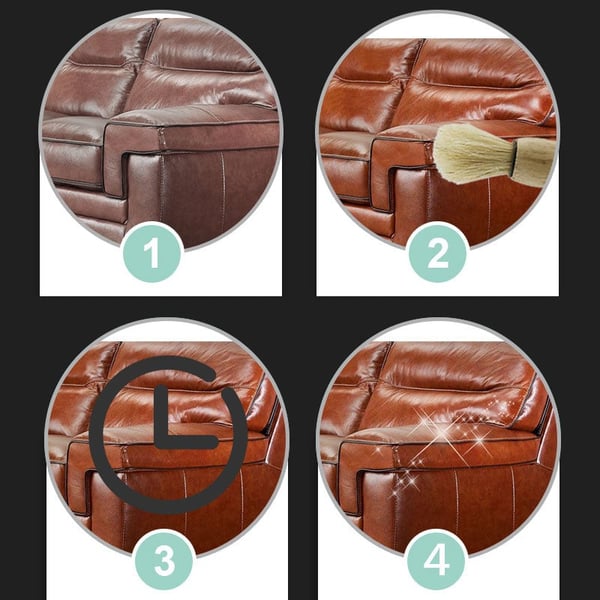 Furniture Salve for Leather - Polisher, Moisturizer, and Restorer for Couches and Furniture