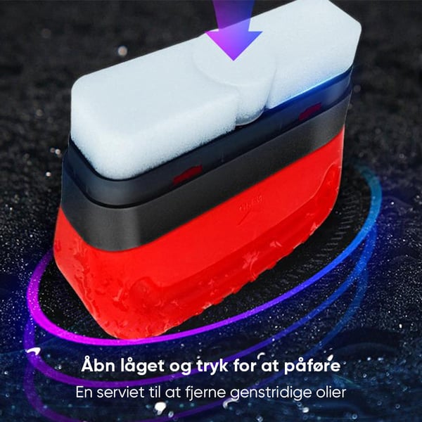 Glas rengøringsbræt