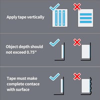 Transparent Double Sided Nano Tape