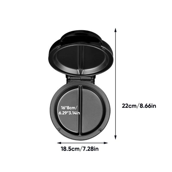 Dual-Zone Electric Omelette Maker