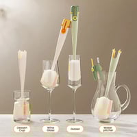 5-in-1 Bottle Cleaning Brush (Multifunctional) – For Cup Lid Cleaning & Home Kitchen Tasks