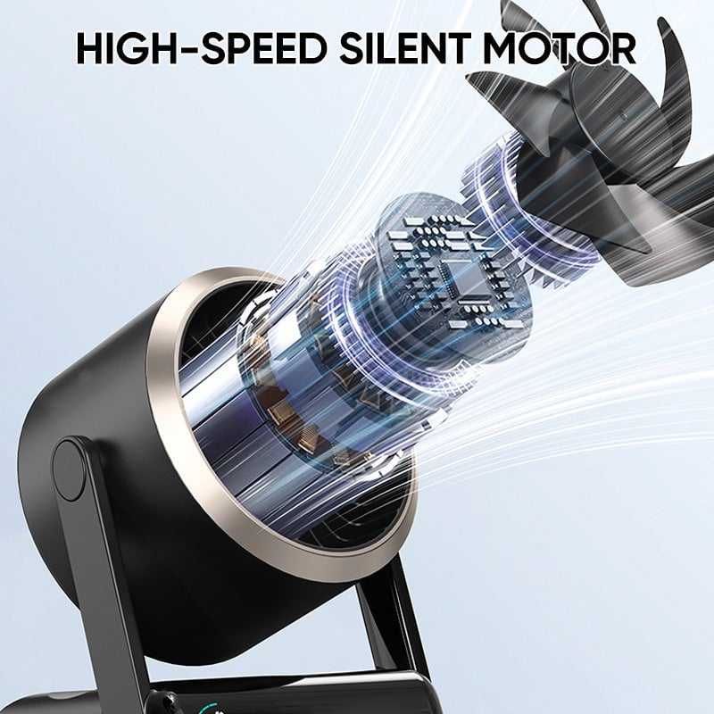 Smart Digital Display Touch Desktop Fan