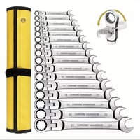 Adjustable Ratchet Wrench Set