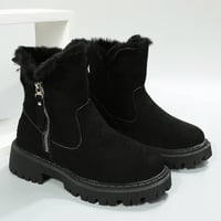 Modische Kurzschaft-Martinsstiefel mit seitlichem Reißverschluss