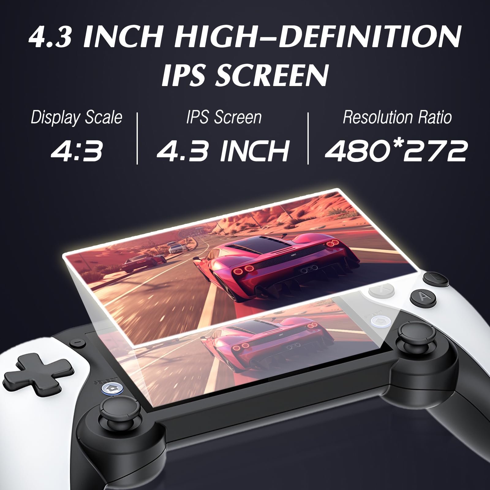 Sakerplus Retro Handheld Game Console Player