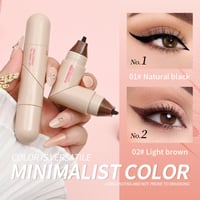 Dual-Head Design Rotating Eyeliner Stamp Pen