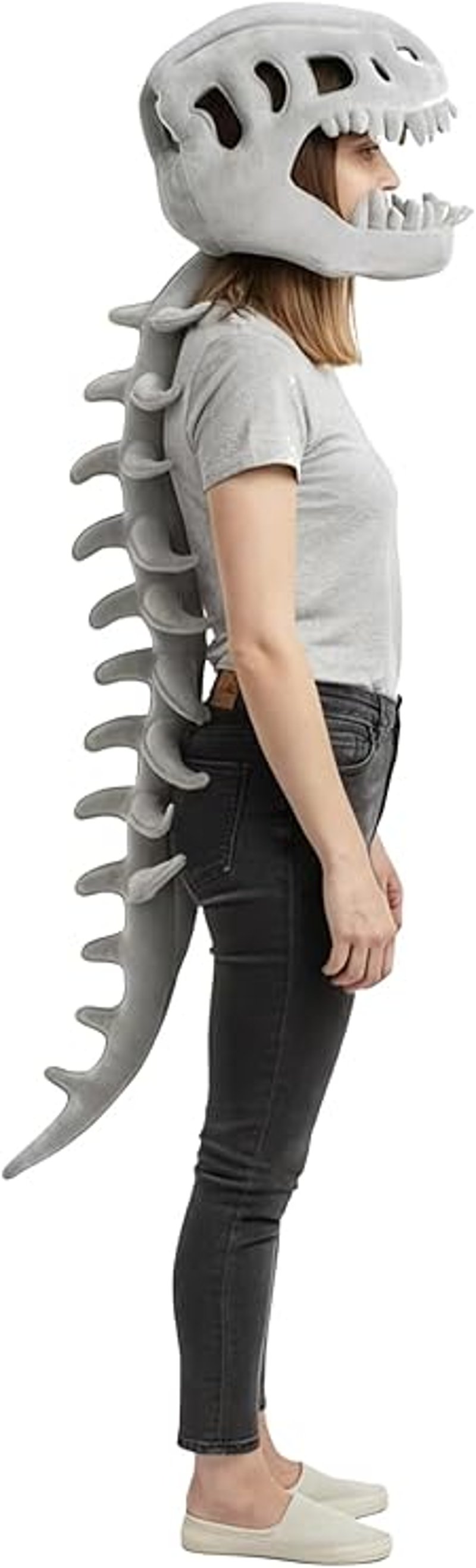 Dinosaur Skeleton Plush Headgear
