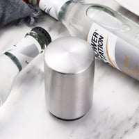 Automatischer Edelstahl-Flaschenöffner mit Druckmechanismus