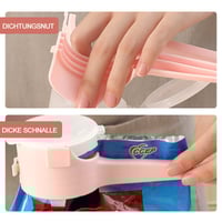 Clip di fissaggio per la conservazione degli alimenti 2 in 1