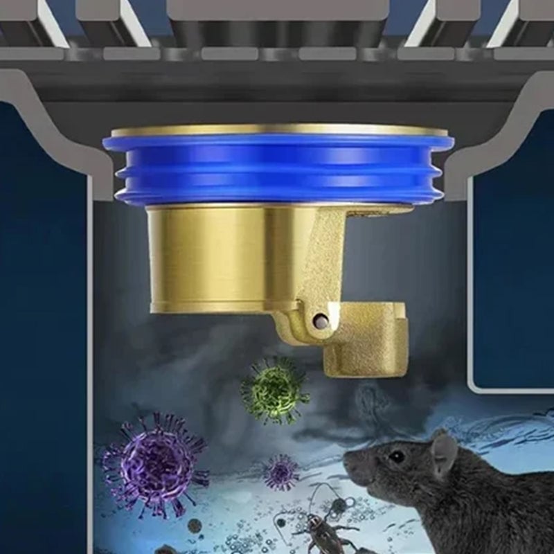 Regenpijp Universele messing afvoerputje