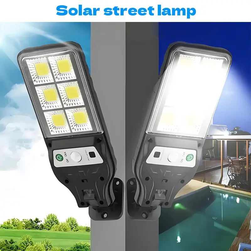 Solar Powered Street Light with Remote Control