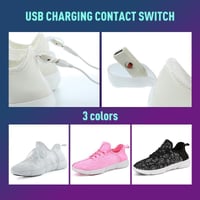 Luminous Fiber Optic Shoes