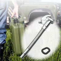 Brandstoftuitset met slot en afdichtring