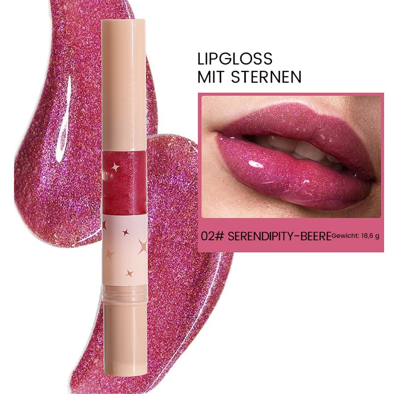 Lipgloss mit Sternen