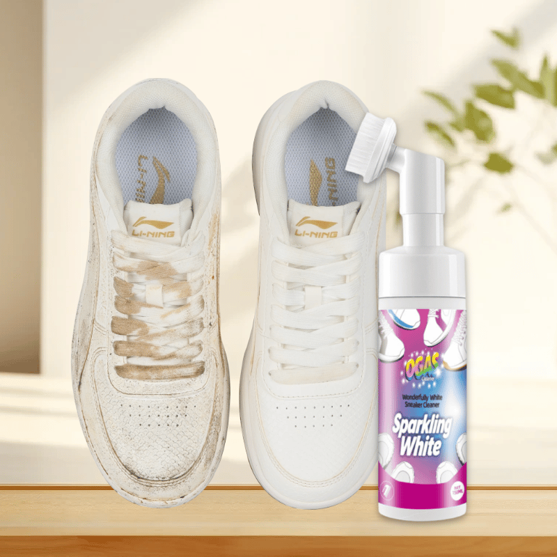No-Wipe Foam White Shoe Cleaner