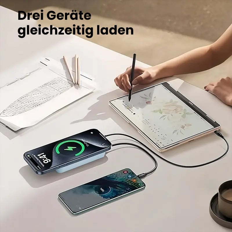 Drahtlose tragbare magnetische Powerbank