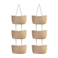 Decorative 3-Tier Hanging Organizer Bag
