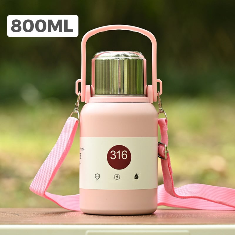 Tasse d'eau à rétention de chaleur de grand volume
