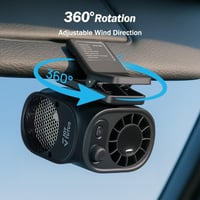Outdoor clip waist fan