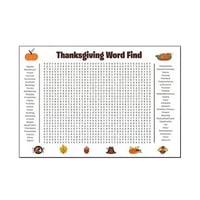 Word Fill-in Puzzle Poster