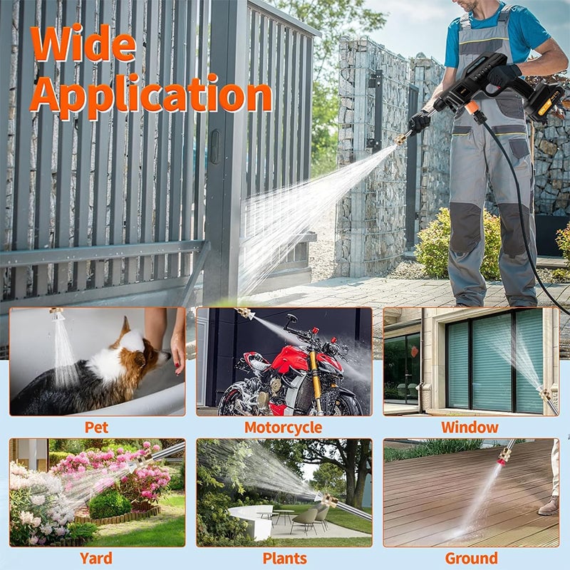 Portable Cordless Pressure Washer