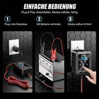 6V 12V Automatische intelligente Erkennung