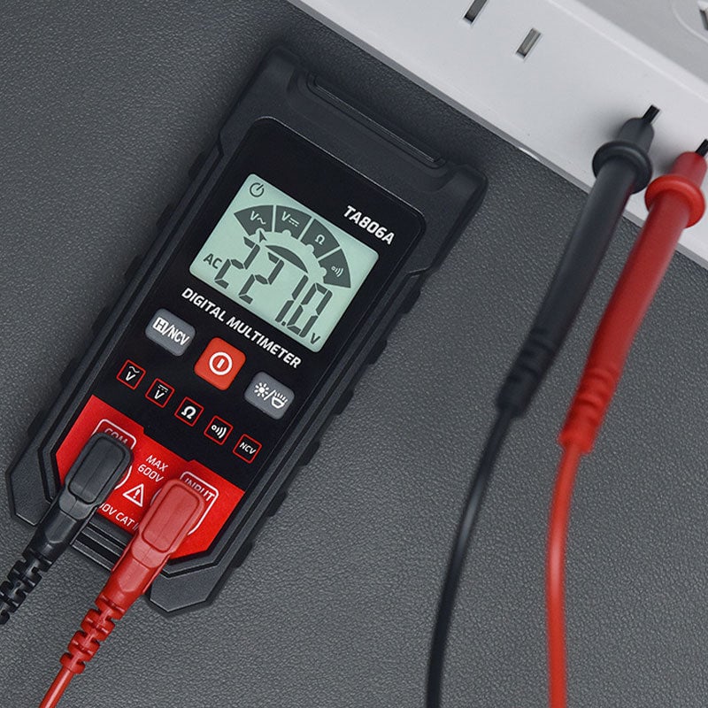 Compacte digitale multimeter met automatische herkenning