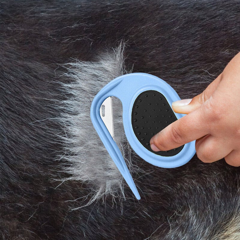 Couteau de toilettage pour animaux à poils longs