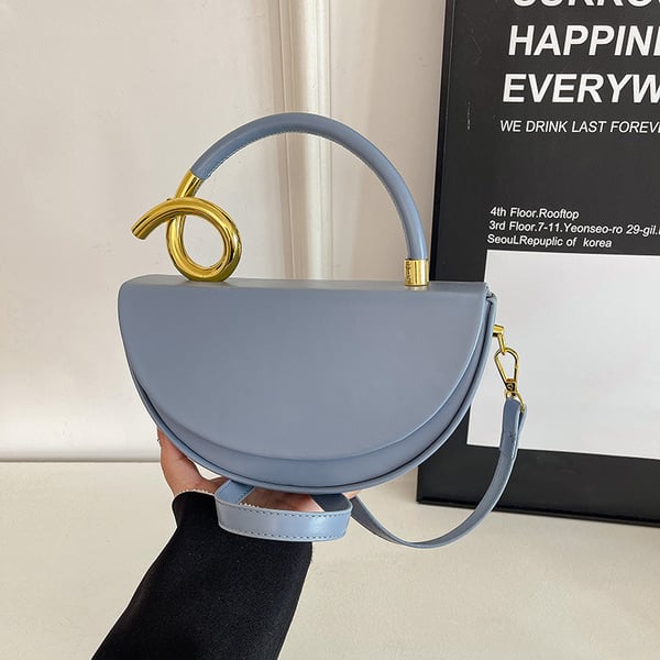 Women's Fashionable Solid Color Handbag