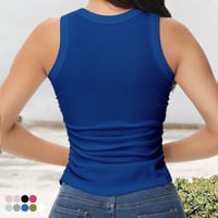 Summer Slim-Fit Ribbed Tank