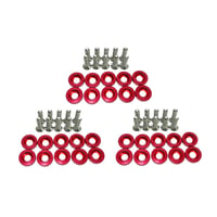 JDM Nickel Plated Bolt Washer Kit