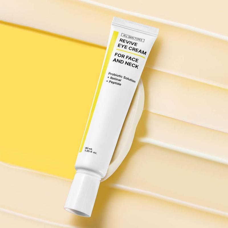 Revitalizing Eye & Face Cream with Probiotics, Retinal & Peptides – 40ml