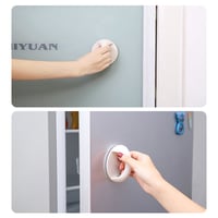 Tür- und Fenstergriff selbstklebender nicht kreidender Türgriff aus Kunststoff