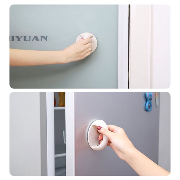 Tür- und Fenstergriff selbstklebender nicht kreidender Türgriff aus Kunststoff