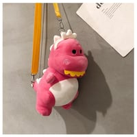 Sac d'épaule de Dinosaure de Dessin Animé en Peluche
