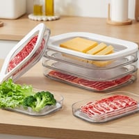 Multi-Layer Food Storage Box with Lid
