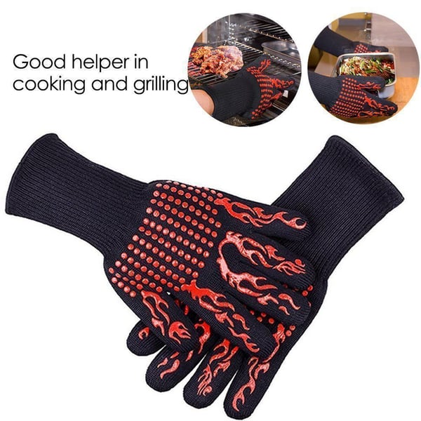 【sale】Hirundo® BBQ Heat & Cut Resistant Gloves